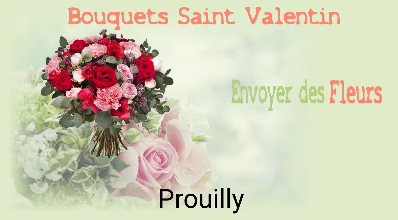 Roses de Saint-Valentin livrées à Prouilly